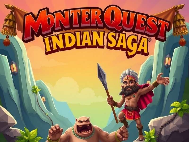 Monster Quest Indian Saga Game Banner
